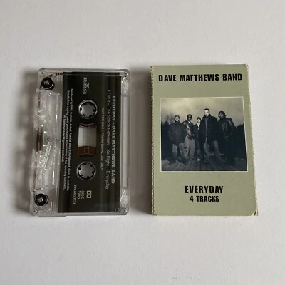Dave Matthews Band Cassette Tape Everyday 4 Tracks 2001 BMG Music + Free Post - Image 1 of 4