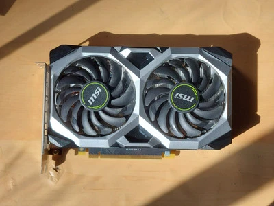 Tarjeta de gráficos MSI GeForce GTX 1660 6GB GDDR6 USADA, puerto HDMI + 3 puertos de pantalla Foto 1 de 4