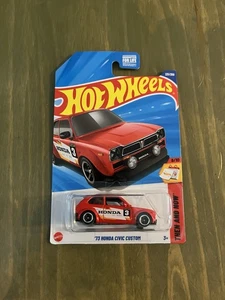Neu! 2025 Hot Wheels '73 Honda Civic Custom JDM Mattel Diecast Sammlerstück NEUWERTIG - Bild 1 von 6