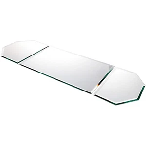 Plymor 36" x 12" Runner Set, 5mm Thick Beveled Glass Mirror - Picture 1 of 1