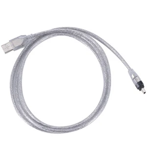 3X(1.5M USB Zu IEEE 1394 4 Pin Firewire DV Adapterkabel Konverter FÜR PC Ka6136 - Bild 1 von 8