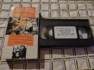 Diego Rivera I Paint What I See Oop Vhs Rare Out Of Print In Excellent Condition - Picture 1 of 4
