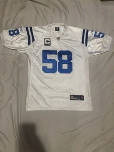 Gary Brackett Indianapolis Colts Captains Reebok Stitched Trikot (Größe 54/2XL) - Bild 1 von 10