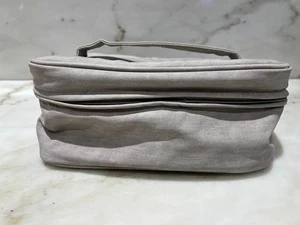 lmiidu Reisetasche grau Kosmetik Make-up mit Reißverschluss - Bild 1 von 6