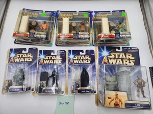 Star Wars A New Hope 7 Figureines READ Description Please - Picture 1 of 14