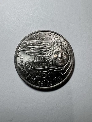 Limited 2023 P Edith Kanaka'ole Quarter error  “IN *COD* WE TRUST” - Image 1 of 2