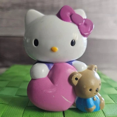 Figura de juguete artesanal de panadería con adorno de pasteles de Sanrio Hello Kitty 1976/2002 Foto 1 de 4