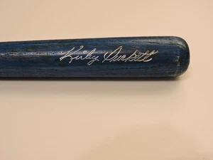 VINTAGE 1990's 16 Inch, Kirby Puckett (HOF)  Mini Bat, Blue,  Minnesota Twins!! - Picture 1 of 4