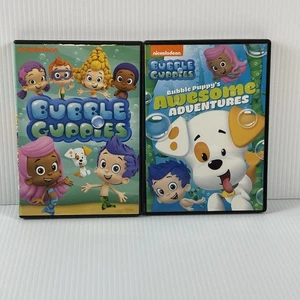 2 DVD Lot Bubble Guppies Puppy's Awesome Adventures Nickelodeon - Picture 1 of 4