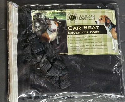 American Kennel Club Dog Car Seat Cover Hammock Style - Image 1 of 3