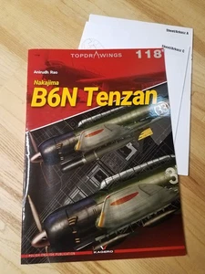 Nakajima B6N Tenzan Anirudh Rao Top Drawings SC - Picture 1 of 1