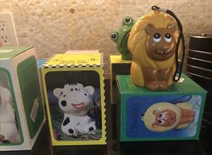 Novedad Radio Bulldog Rana Elefante Oso Vaca León Tigre Pez Conejo Bir Radio AM - Imagen 1 de 6
