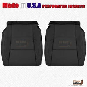 Cubierta de vinilo perforada inferior izquierda y derecha negra para Toyota Highlander 2014 2015 - Imagen 1 de 7