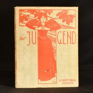 1897 Jugend Munchner Illustrierte Wochenschrift für Kunst und Leben First Edi... - Picture 1 of 12