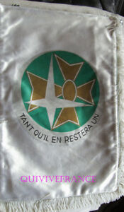 petit FANION souvenir du  3° régiment de chasseurs d'Afrique 1981-1997