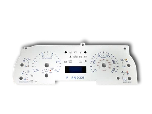 2005-2007 Ford Sup Duty Instrument Cluster Faceplate Upgrade - Diesel w/trip rod - Picture 1 of 3