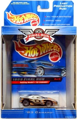 1999 Hot Wheels Final Run #08 '93 Camaro - Image 1 of 2