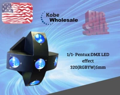 PENTUX DMX-512  3 CH LED 5mm effect 320 (RGBYW) - Image 1 of 4