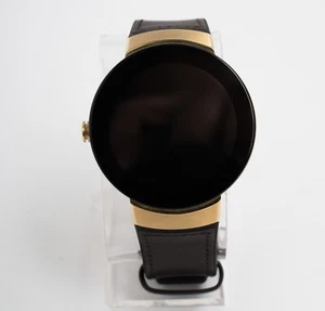 Movado Connect Men's 46.5 mm Digital Smartwatch Gold Steel Leather 3660021 - Picture 1 of 3
