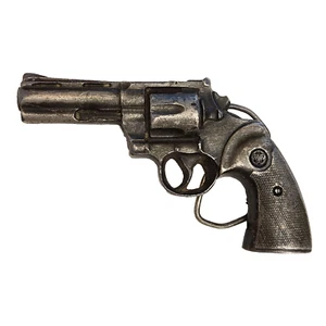 Bergamot Brass Works Pistol Revolver Gun Belt Buckle 1970s Vintage - Picture 1 of 14