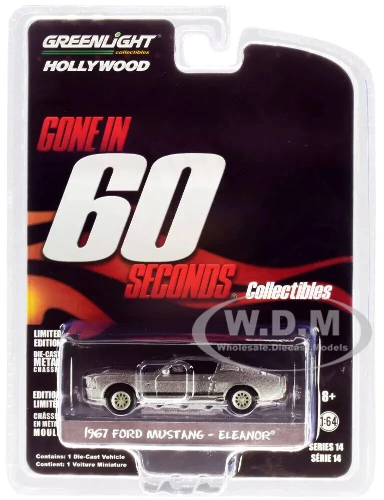 Gone In 60 Seconds In Contemporary Manufacture Diecast Cars