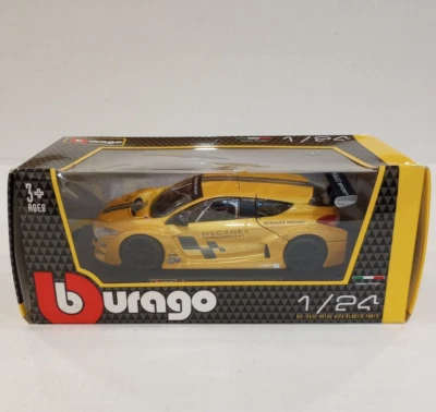 Bburago 1/24 Yellow Renault Megane Trophy Diecast Model Car - Image 1 of 4