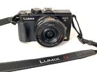 Panasonic Lumix DMC-GX1 Mirrorless SLR Camera lens mounted silver Tested from JP