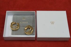PDPAOLA SPANISH DESIGN QUALITY BOXED EARRINGS APPEAR UNUSED
