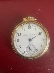 vintage hamilton pocket watch  - Picture 1 of 3