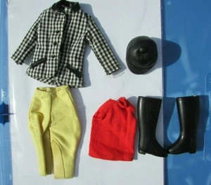 Vintage Barbie Skipper Clothes Learning To Ride #1935 Exc- N/M EQUESTRIAN - Picture 1 of 12