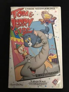 TOM & JERRY KIDS - Zirkusstreiche - VHS Video Kassette Zustand Gut @802 - Bild 1 von 4