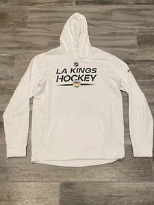 Los Angeles Kings “PRIDE NIGHT” Authentic Pro White Fanatics Sweatshirt Large - Picture 1 of 4