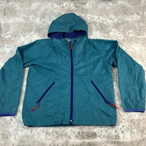 Vintage Sierra Designs Mens Medium Zip Jacket Hooded Windbreaker Pockets Parka - Picture 1 of 11
