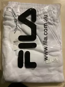 Fila white 3xl unisex pant brand new - Picture 1 of 9