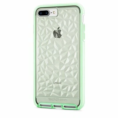 Tech21 iPhone 8 Plus & 7 Plus Evo Gem FlexShock Drop Protection Case Cover Green - Image 1 of 4