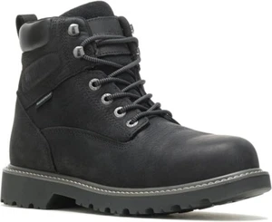 Man Wolverine Floor hand Waterproof Steeltoe 6" Work Boot W10694 Black Brand New - Picture 1 of 6