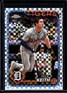 Colt Keith 2024 Topps Chrome Update #USC8 X-Fractor Rookie - Bild 1 von 2