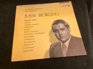 JUSSI BJORLING "Operatic Arias" VINYL LP Near Mint condition - Picture 1 of 6