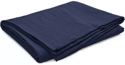 Ralph Lauren Adelaide Coverlet Blanket Full/Queen Polo Navy Blue New - Image 1 of 4
