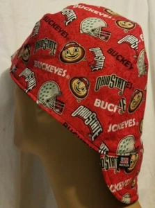 Ohio State Buckeyes sr construcción hecha a medida, soldador, instalador de tuberías, sombrero de motociclista - Imagen 1 de 2