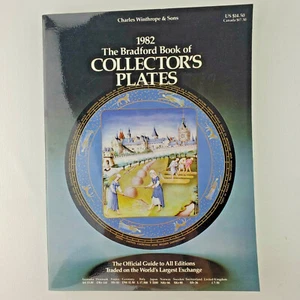 1982 The Bradford Book Of Collector's Plates By Charles Winthrope Paperback - Picture 1 of 6