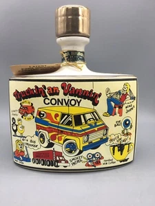 Ezra Brooks Truckin' an Vannin Convoy Decanter, DECANTER IS EMPTY - Picture 1 of 12