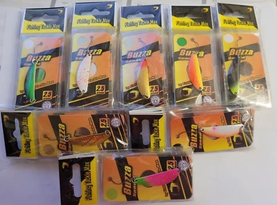 FTM Spoon Buzza 2,5g Forelle fängig Fishing Tackle Max Bach Teich See UV - Bild 1 von 4