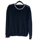 Phillip Lim Sweater Women’s Large 3.1 Zippers Black