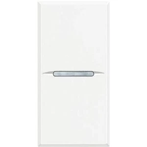 Axolute Bouton axial 1P NO 10 A Blanc SHD4005F - Afbeelding 1 van 1