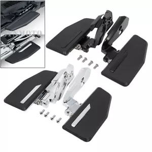 Front Rider Floorboards Omni Foot Pegs For Honda Gold Wing GL 1800 2018-2021 - Picture 1 of 20