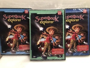 Superbook Explorer DVD CBN Christian Broadcast Network 19, 21, 24 Sealed Lot 3 - Bild 1 von 7