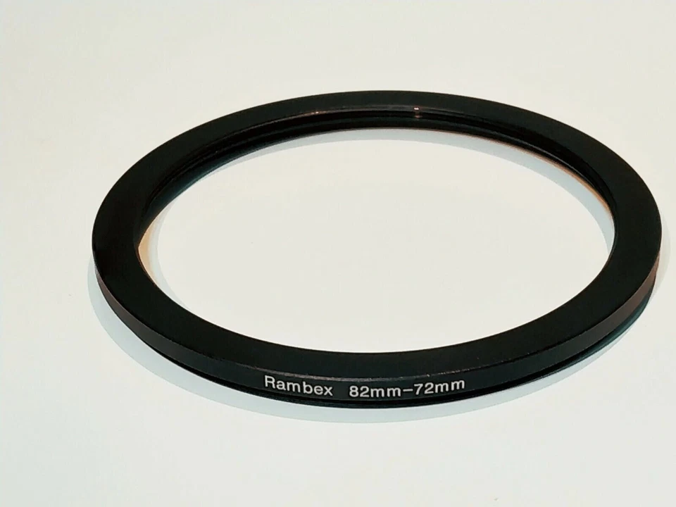 Rambex 82mm to 72mm 82-72 Stepping Step Down Filter Ring Adapter 82-72mm (UK) - Image 1 of 1