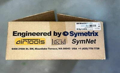 Empty box for Symetrix 304 Headphone Amplifier box only - Image 1 of 2