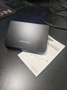 Samsung Universal Tablet Desktop Dock - Black EDD-D100BE Working -No Cables - Picture 1 of 3